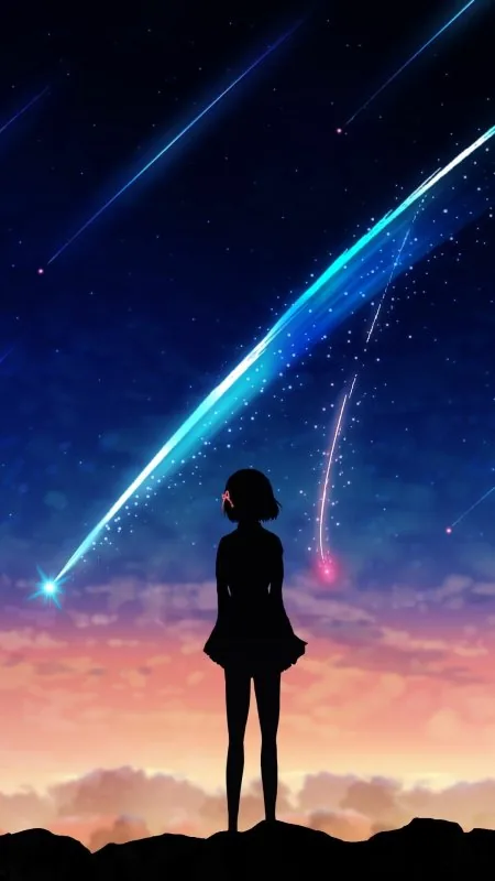 Alone Anime Girl HD Wallpaper