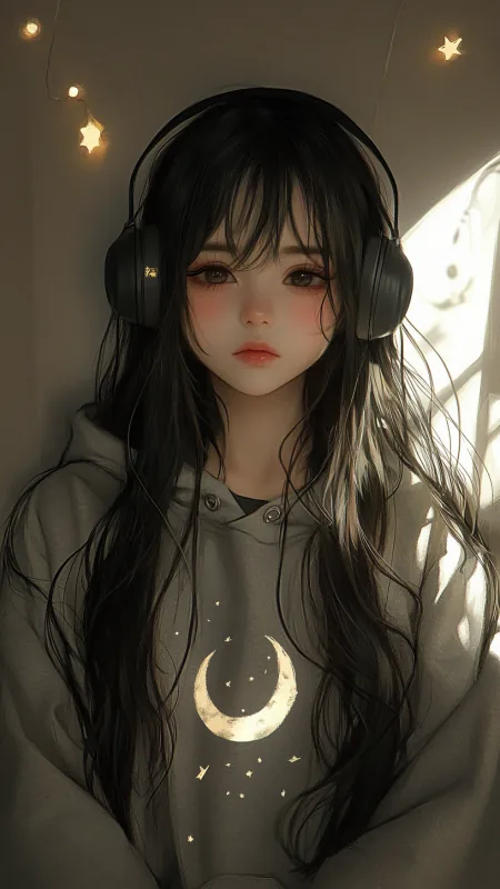 Alone Anime Girl Wallpaper