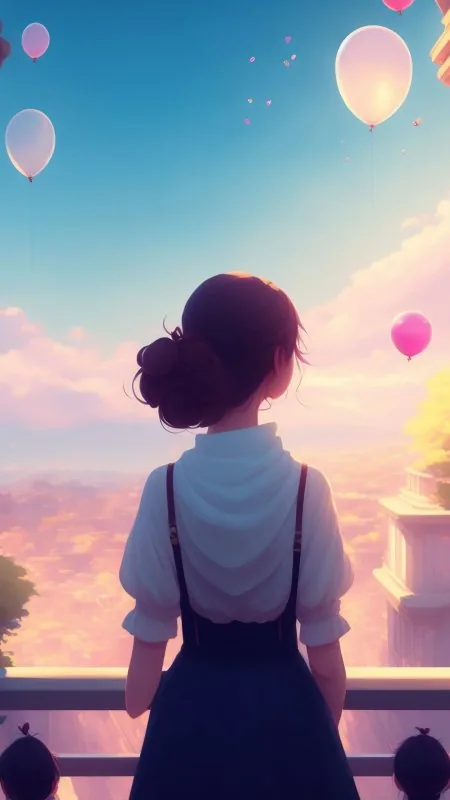 Alone Girl Anime Wallpaper