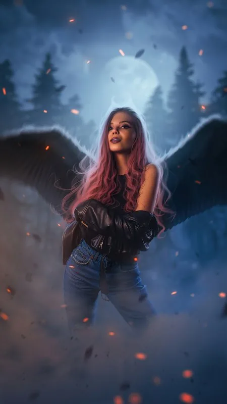 Anime Angel Girl Wallpaper