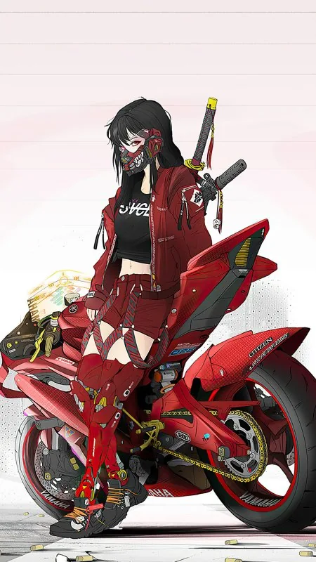 Asian Girl HD Anime Wallpaper