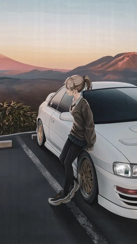 Anime Asphalt Angels HD Wallpaper