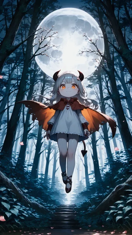 Bad Anime Girl HD Wallpaper