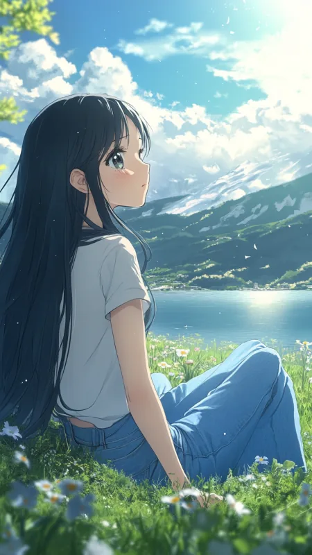 Beautiful Anime Girl Wallpaper