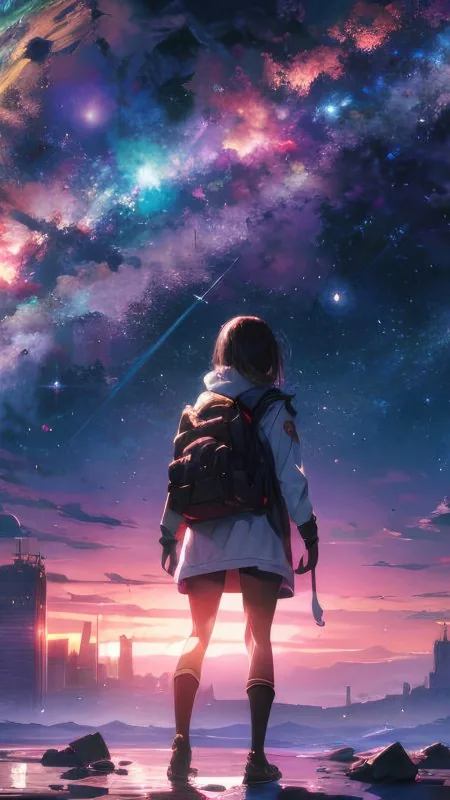 Beauty Anime Girl HD Wallpaper