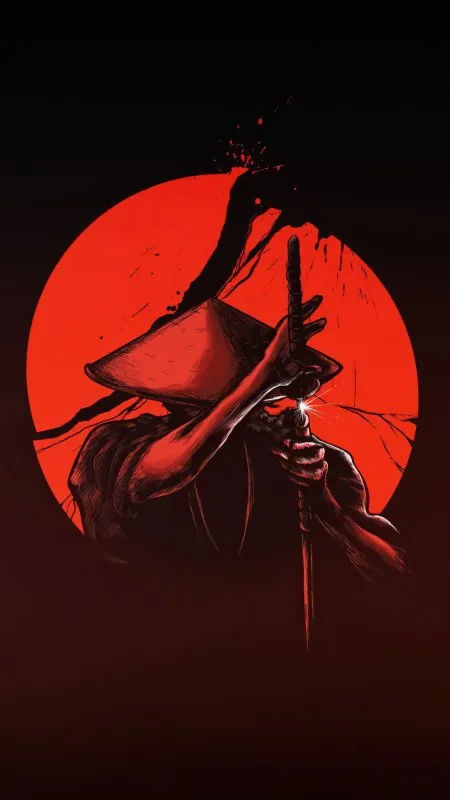 Anime Black Phone Wallpaper