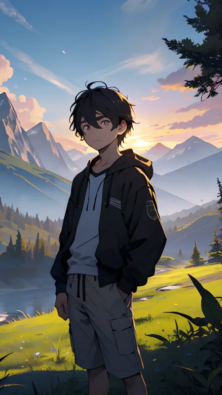 Anime Boy HD Wallpaper