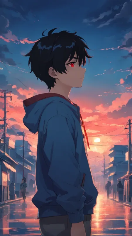 Anime Boy Phone Wallpaper