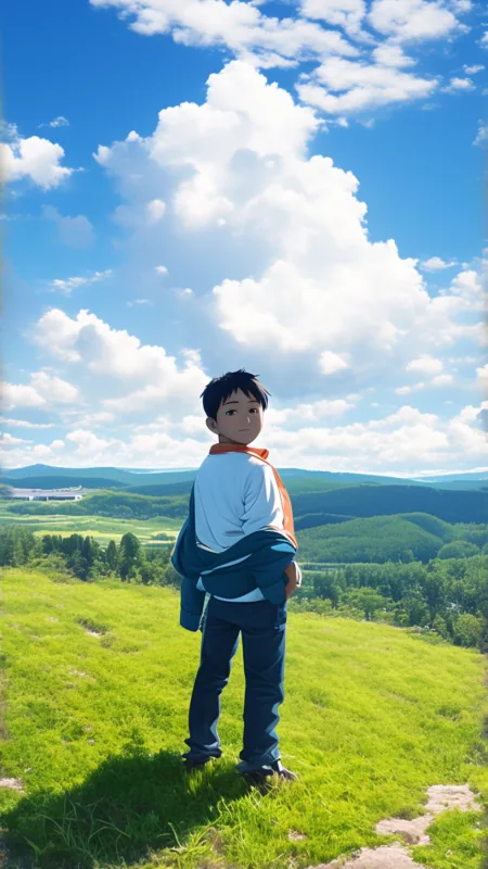 Anime Boy Phone Wallpaper