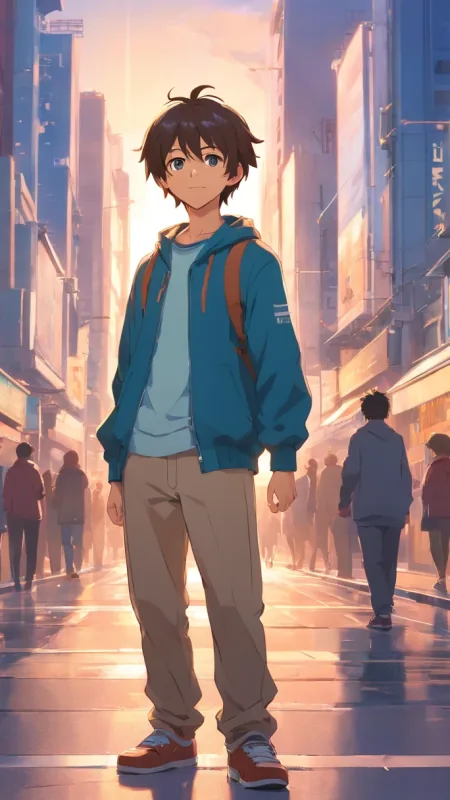 Anime Boy HD Wallpaper