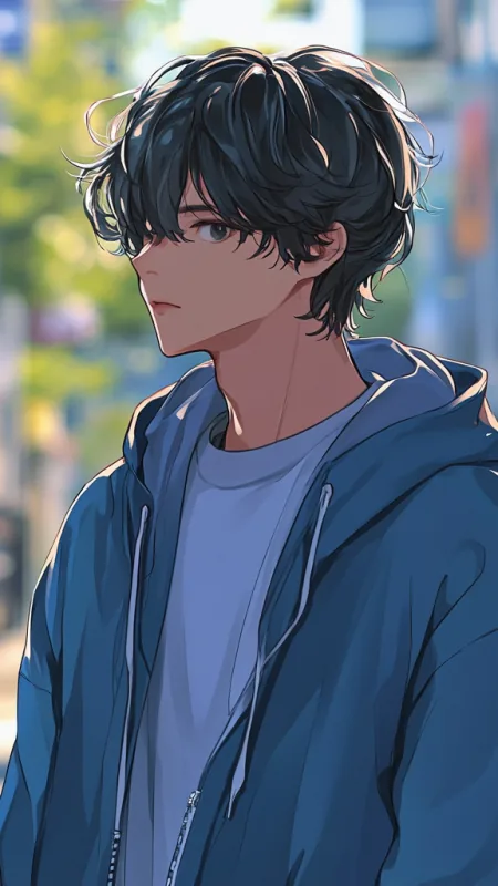 Anime Boy Phone Wallpaper