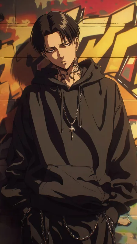 Cool Anime Boy Phone Wallpaper