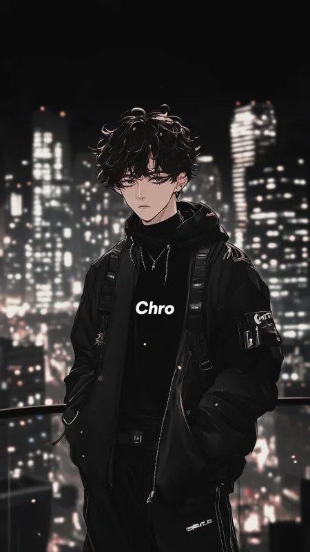Cool Anime Boy Phone Wallpaper