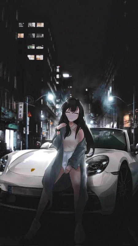 Cool Anime Girl Wallpaper