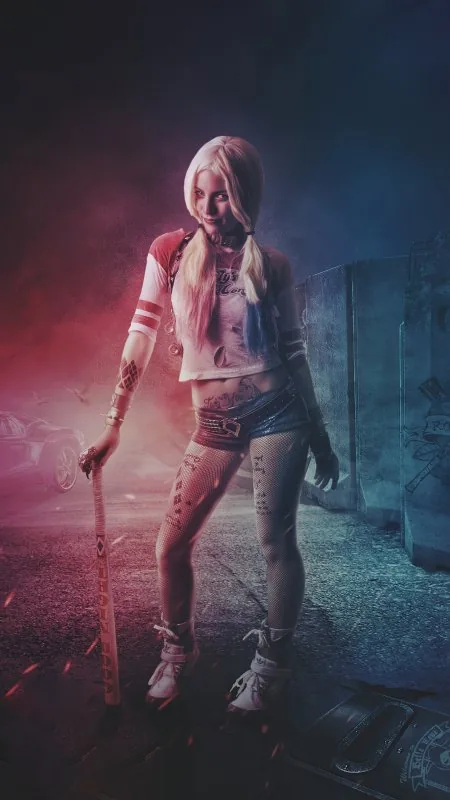 Cosplay Harely Quinn Anime Wallpaper