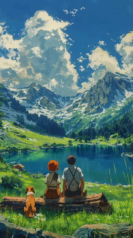 Anime Couple HD Wallpaper