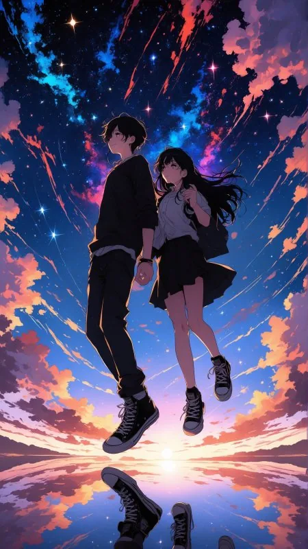 Couple Guy Girl Anime Wallpaper