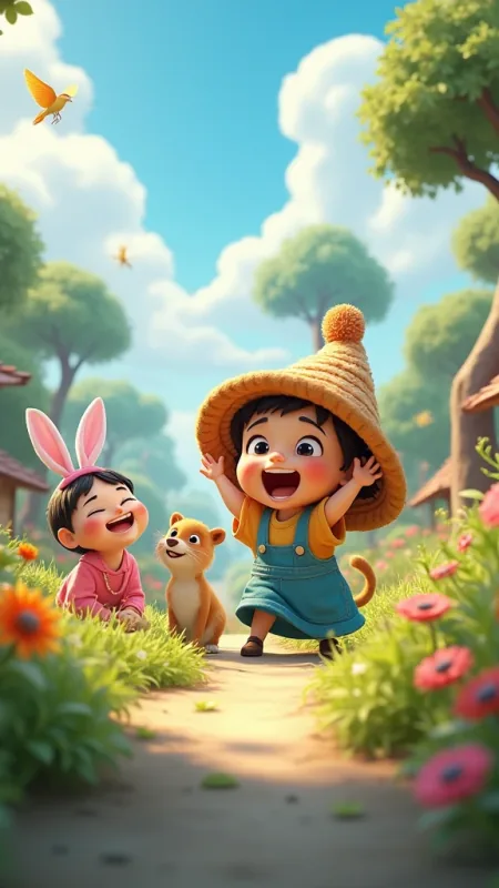 Cute Cartoon HD Anime Wallpaper