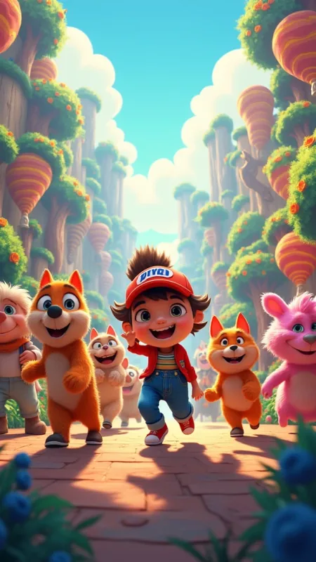 Anime Cute Cartoon Wallpaper