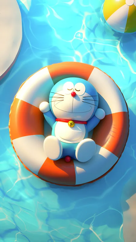 Cute Doraemon Cartoon HD Anime Wallpaper