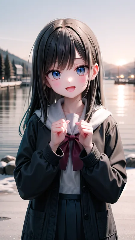 Cute Anime Girl Wallpaper