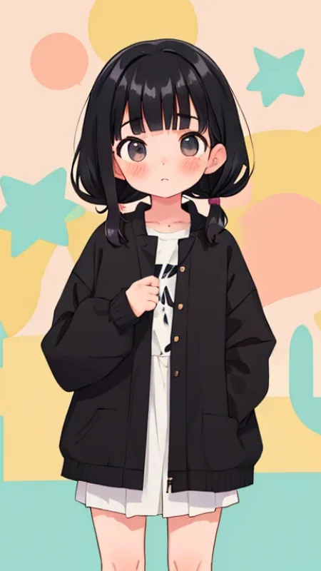 Cute Anime Girl Phone Wallpaper