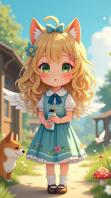 Cute Anime Girl HD Wallpaper