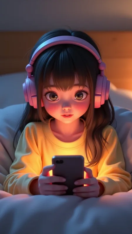 Cute Anime Girl Phone Wallpaper