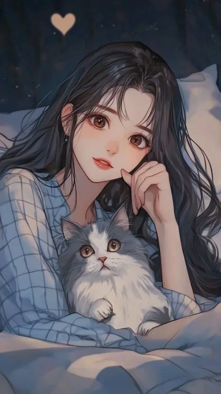 Cute Anime Girl HD Wallpaper