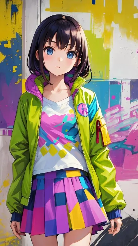 Cute Anime Girl HD Wallpaper