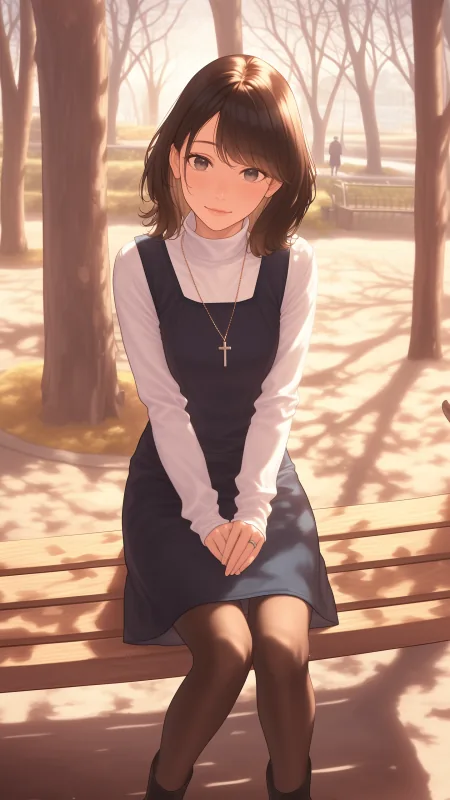 Cute Anime Girl HD Wallpaper