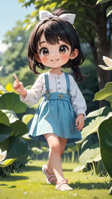 Cute Anime Girl Wallpaper