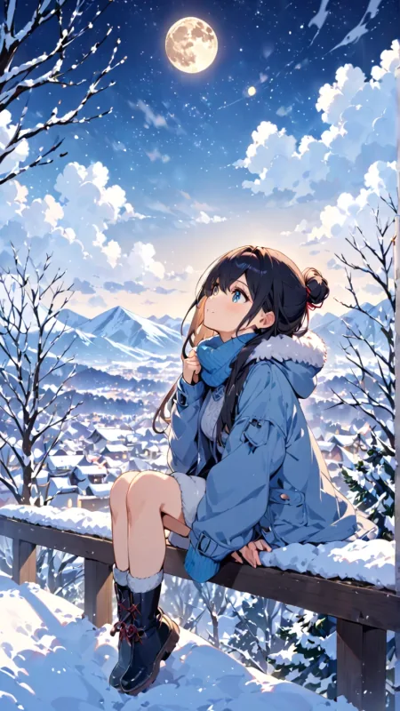 Cute Anime Girl Wallpaper