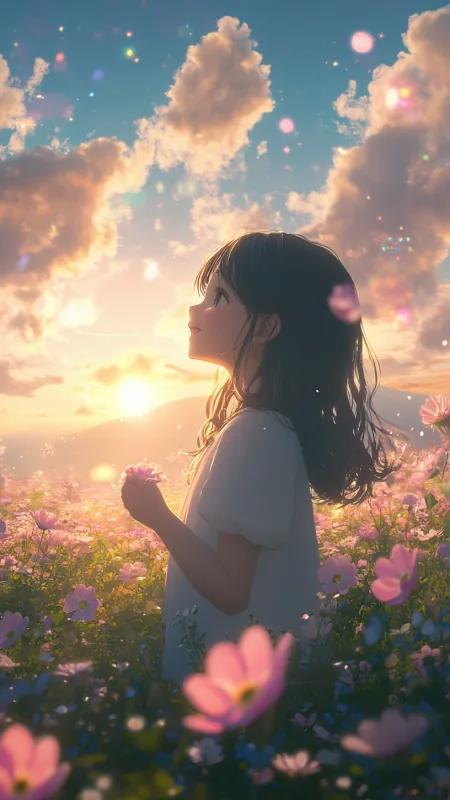 Cute Anime Girl HD Wallpaper