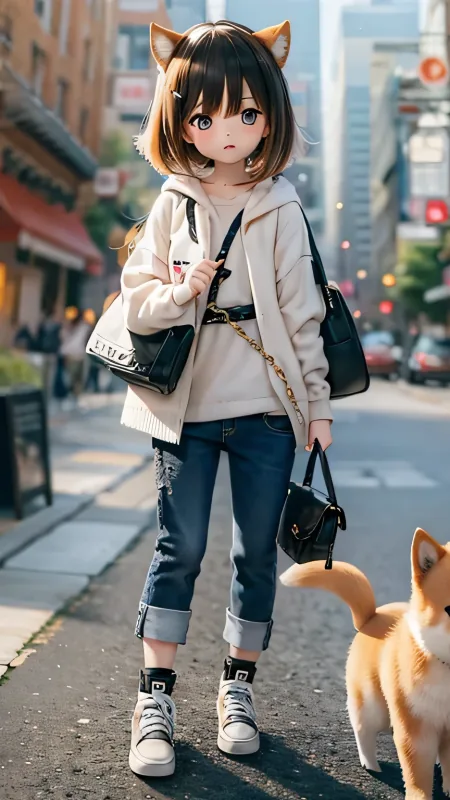 Cute Anime Girl HD Wallpaper