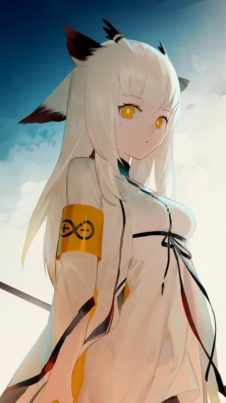 Anime Cute Girl Phone Wallpaper