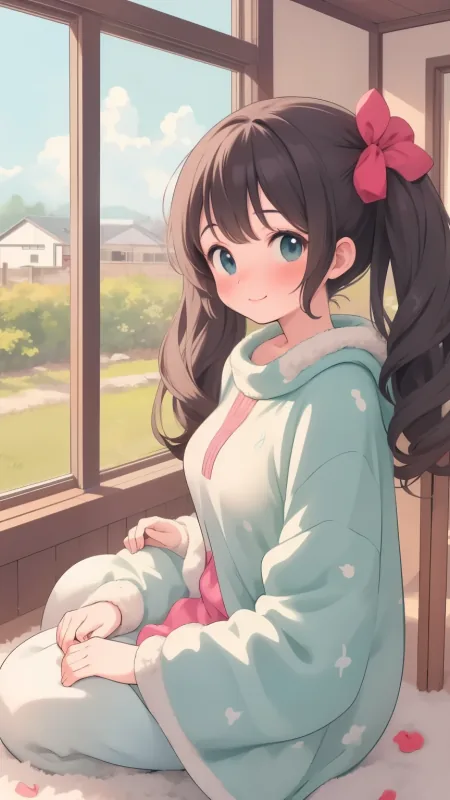 Cute Anime Girl HD Wallpaper