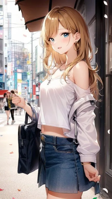Cute Anime Girl HD Wallpaper