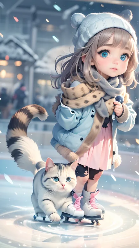 Cute Anime Girl Phone Wallpaper