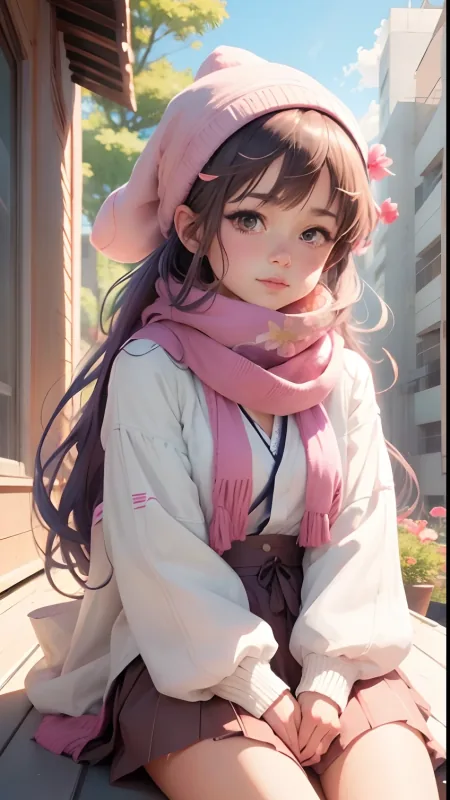 Cute Anime Girl Wallpaper
