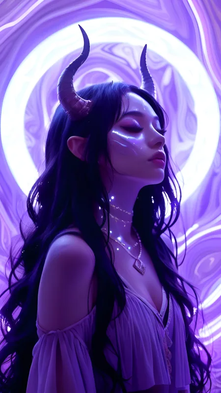 Anime Devil Girl Wallpaper