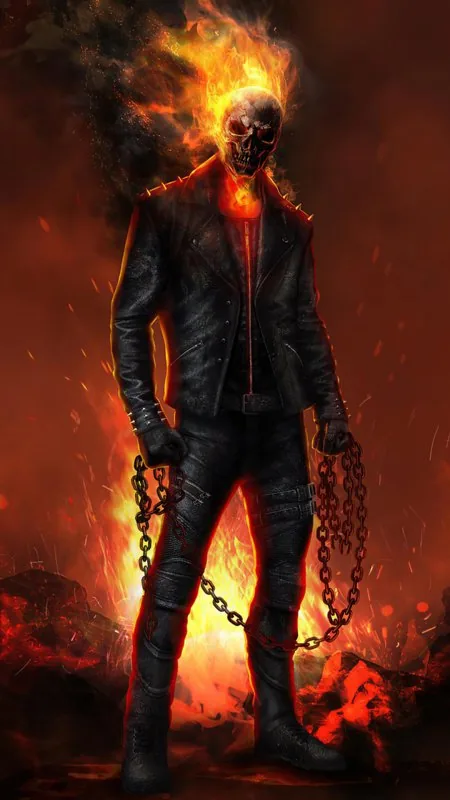 Ghost Rider Anime Wallpaper