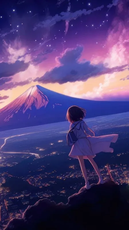 Anime Girl HD Wallpaper