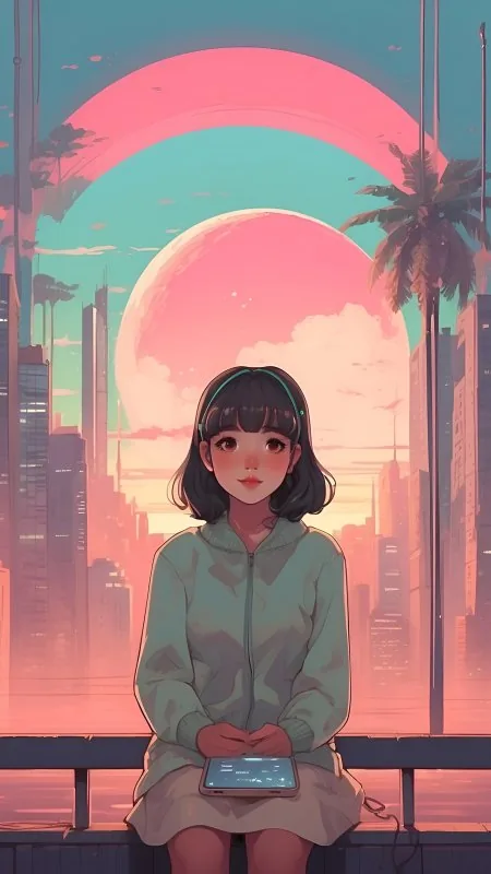 Anime Girl HD Wallpaper