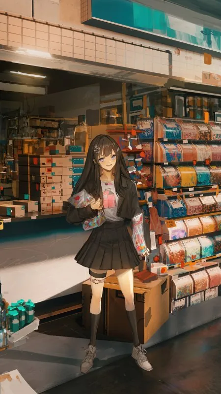 Anime Girl Mobile Wallpaper