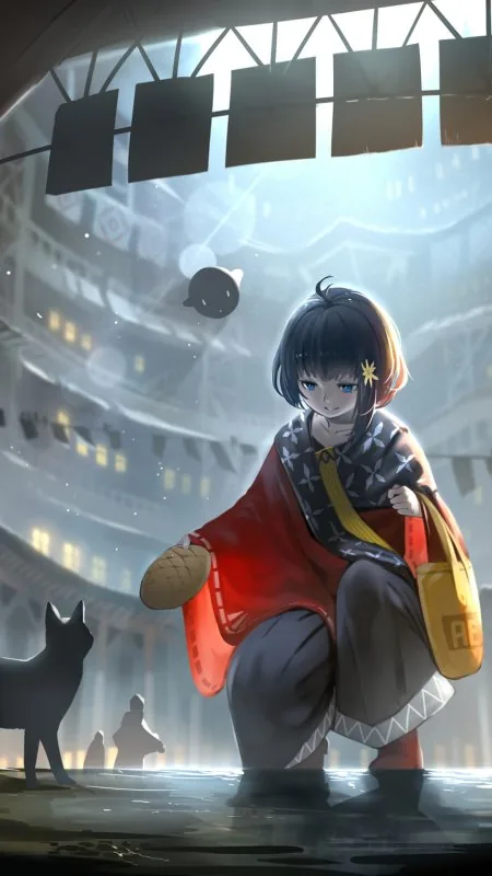 Anime Girl HD Wallpaper