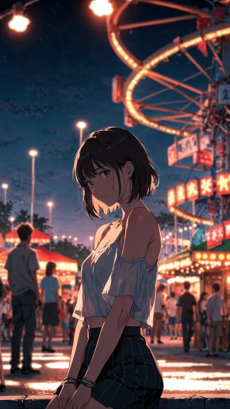 Anime Girl Phone Wallpaper