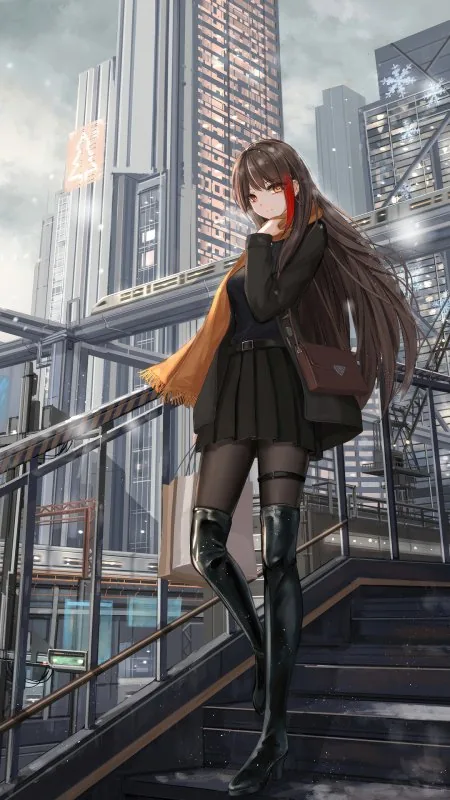 Anime Girl Mobile Wallpaper
