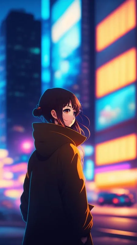 Anime Girl Phone Wallpaper