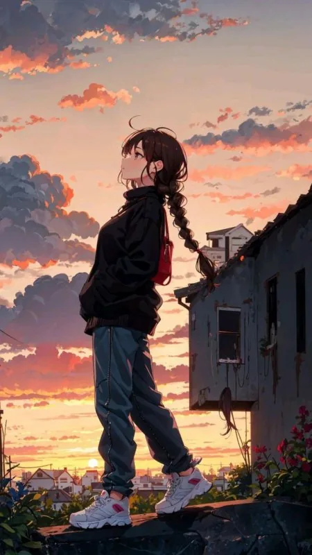 Anime Girl Phone Wallpaper